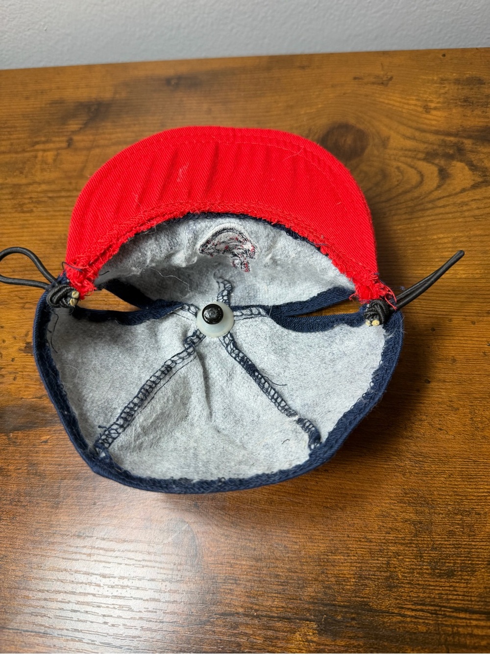 Rare Vintage 90s Cleveland Indians Chief Wahoo MLB Pet Dog Hat (Size S/M)